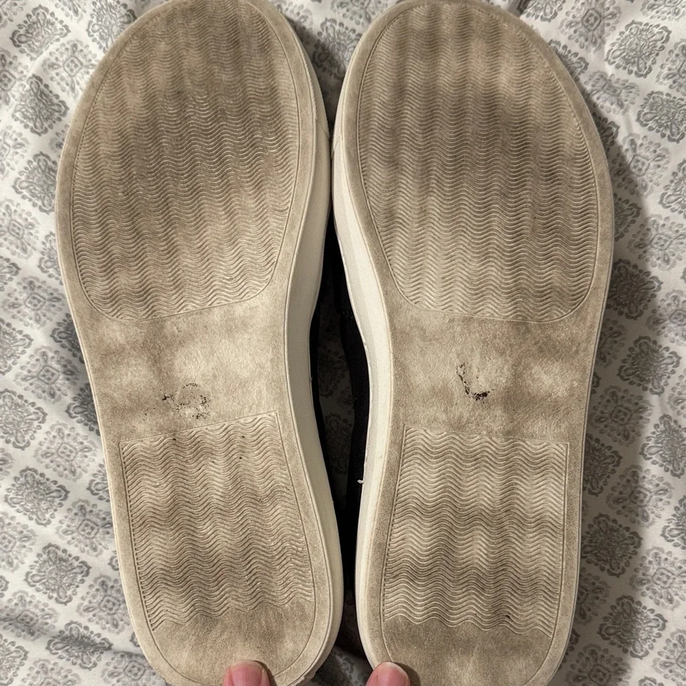 Lane Bryant Black Quilted Slip on Sneakers - Picture 2 of 6